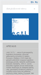 Mobile Screenshot of ectl.lt