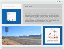 Tablet Screenshot of ectl.lt